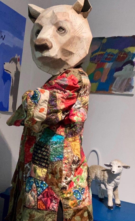 Patchwork quilt jacket - image 3