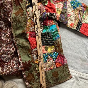 Patchwork quilt jacket image 11
