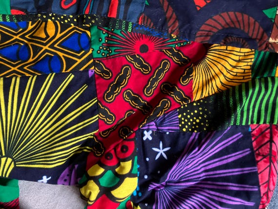 African patchwork festival jacket - image 11