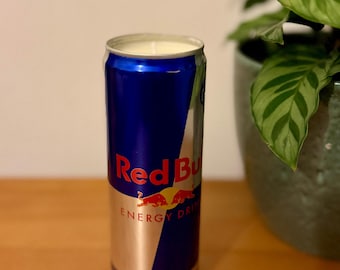 Red Bull Soy Wax Can-dle, Vanilla Scented