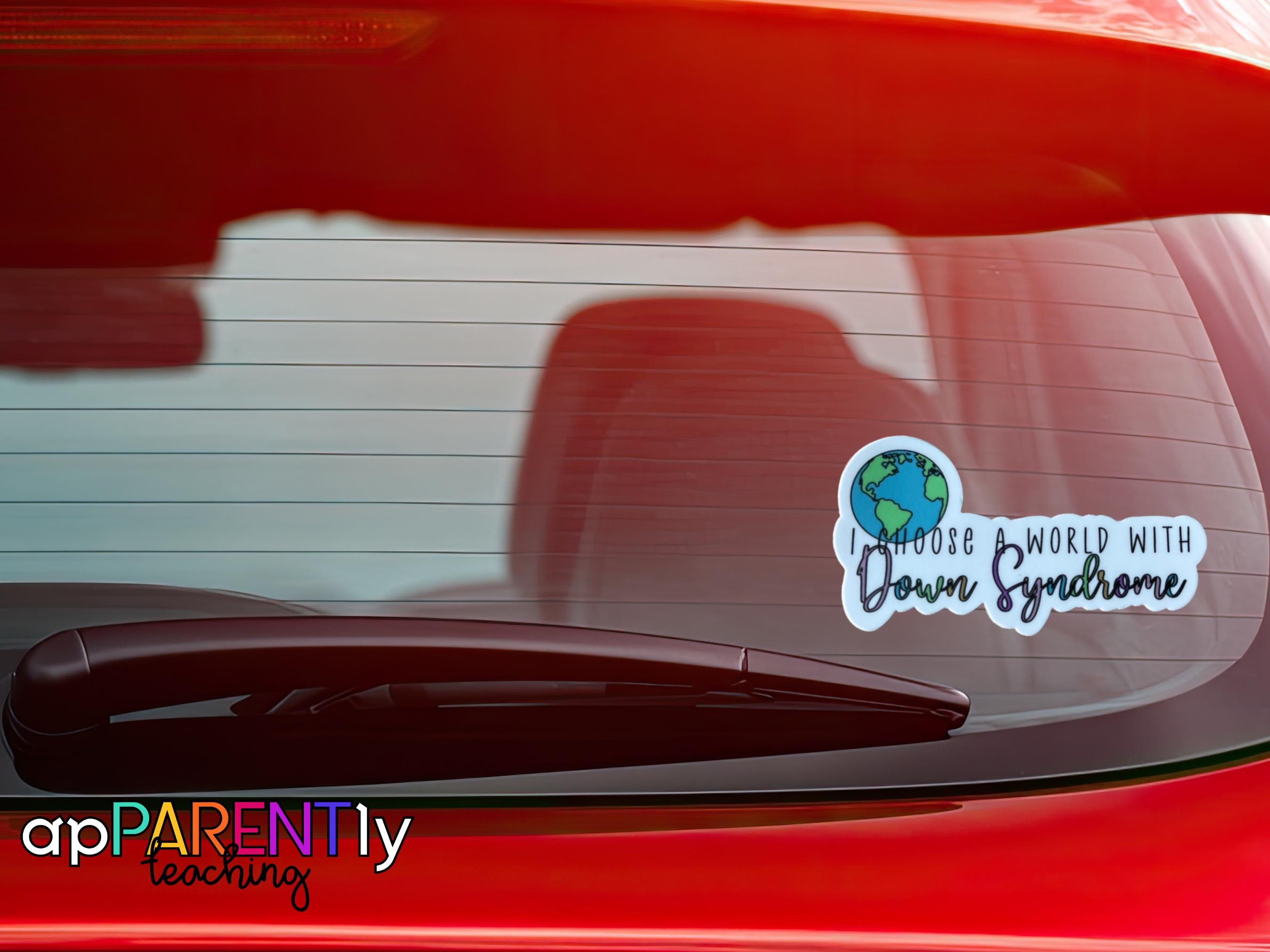 Down Syndrome Awareness Bumper Sticker – Spread Kindness & Inclusion - Etsy