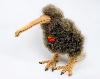 STEIFF Kiwi Bird Sitting Kiwi EAN 120015 With All Tags 1995 / Collectible Steiff