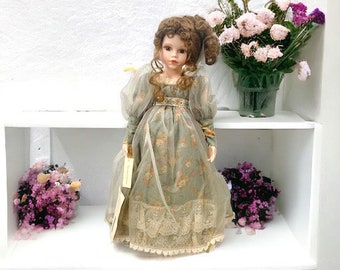 GORGEOUS Vintage JC Penney Doll NIB "Genevieve" with Original Box and Tags / Vintage Toys & Dolls / Porcelain Doll /  Collectible / Gift