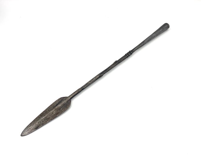 Vintage South African Zulu Assegai Spear Head / Zulu Hunting Spear Head