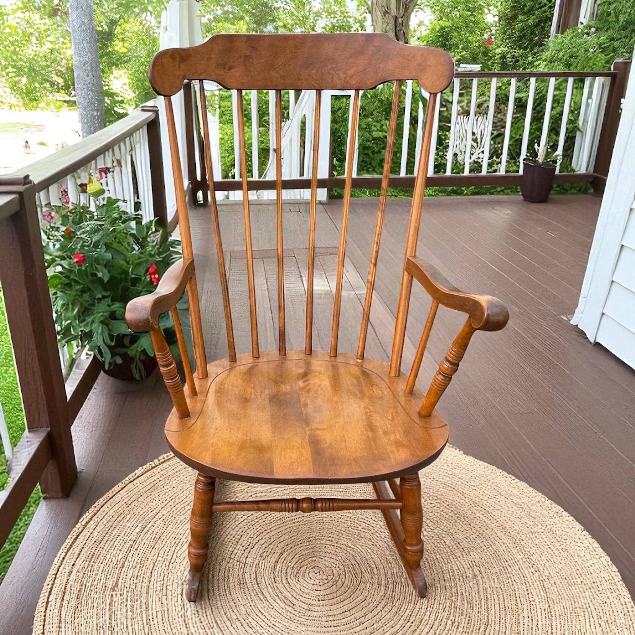 S Bent & Bros. Rocking Chair - Etsy