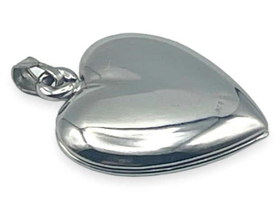 Sterling Silver Heart Mom Locket Pendant / Gift f… - image 8
