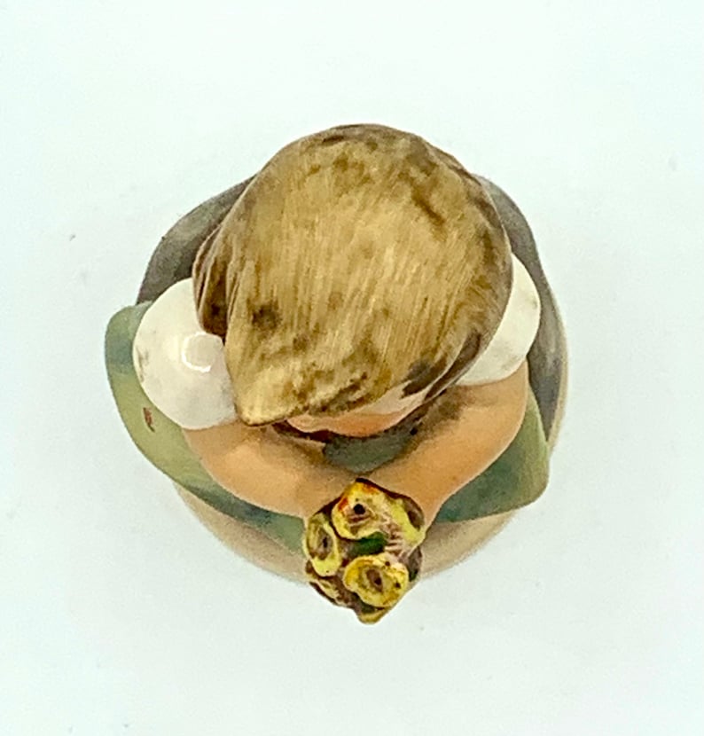Vintage 1960/'s Goebel Hummel Figurine For Mother Girl wFlowers Figurine Gift for Mom Collectible Gift Idea Under 50 Gifts