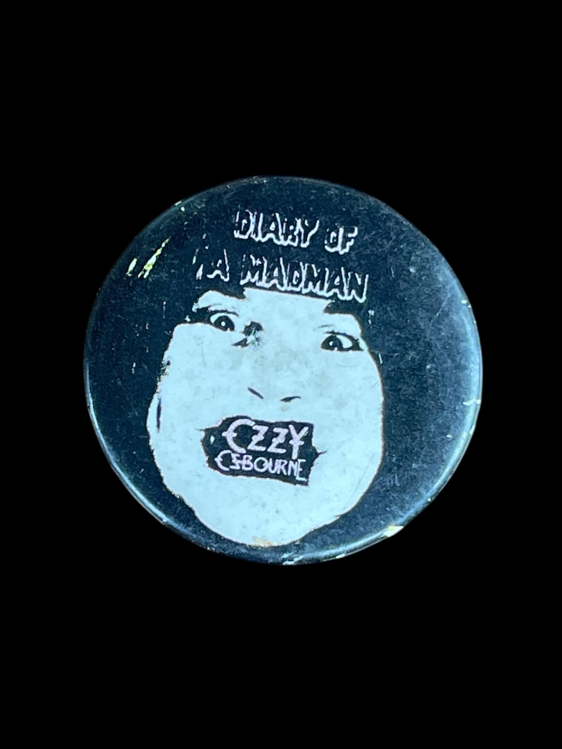 ✨超激レア✨80’S✨オジーオズボーン✨ピンバッジ✨ ヴィンテージ オジー・オズボーン ピンバッジ - 1980年代～90年代