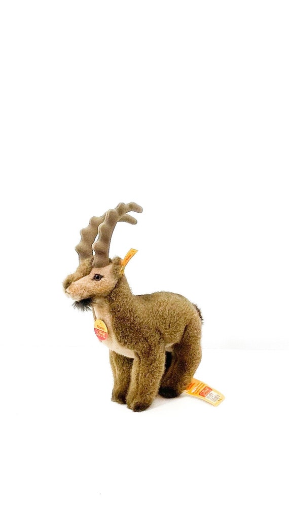 Rare Vintage STEIFF Mountain Goat rocky Stuffed Animal - Etsy Rare Vintage STEIFF Mountain Goat rocky Stuffed Animal - Etsy