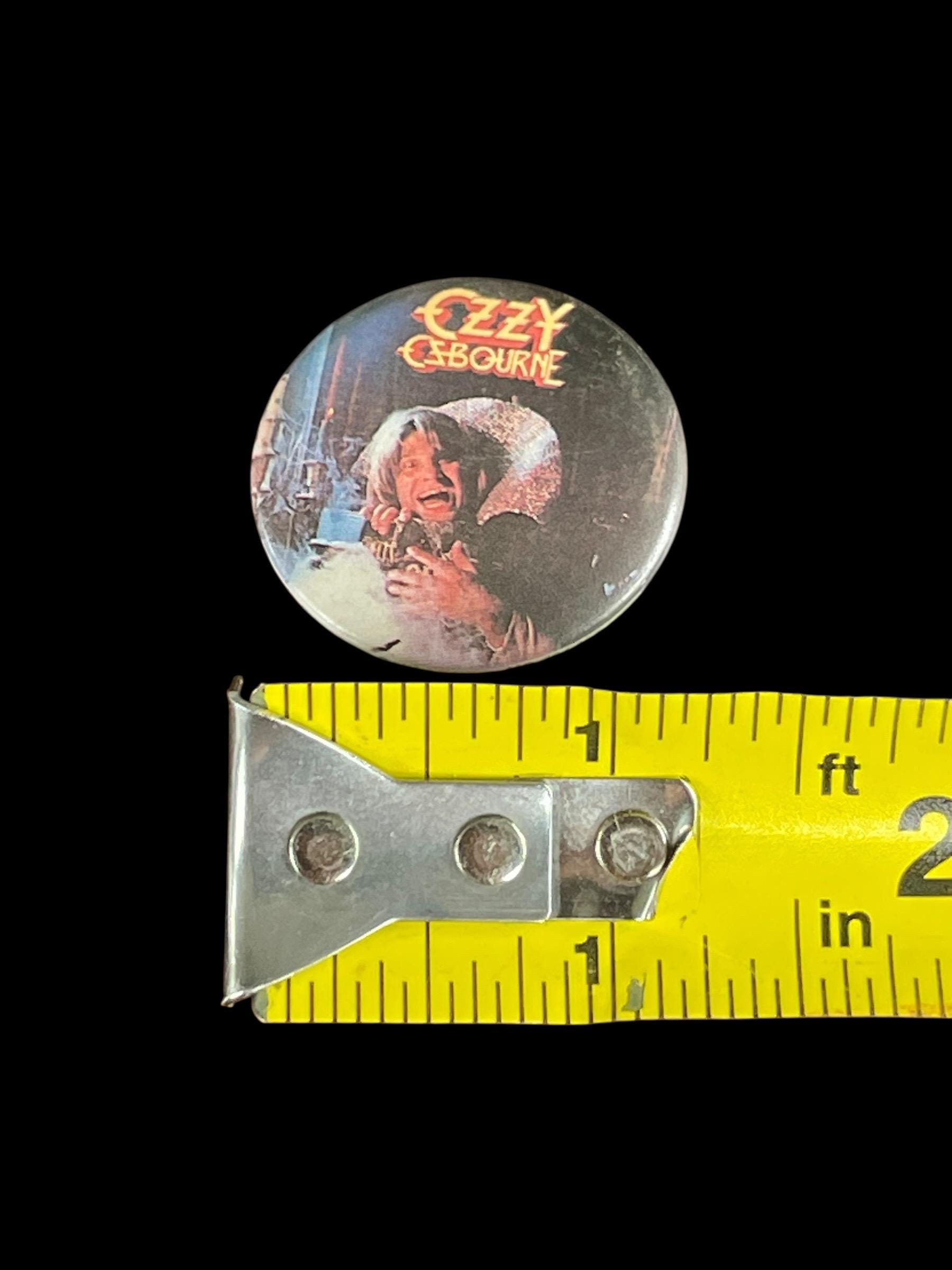 ヴィンテージ オジー・オズボーン ピンバッジ - 1980年代～90年代