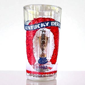 1982 Kentucky Derby Mint Julep Glass: Churchill Downs Collectible Barware
