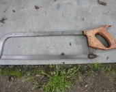 good shape vintage antique SHEILDS brothers bros MEAT bone SAW