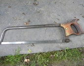 good shape vintage antique DISSTON MEAT bone SAW
