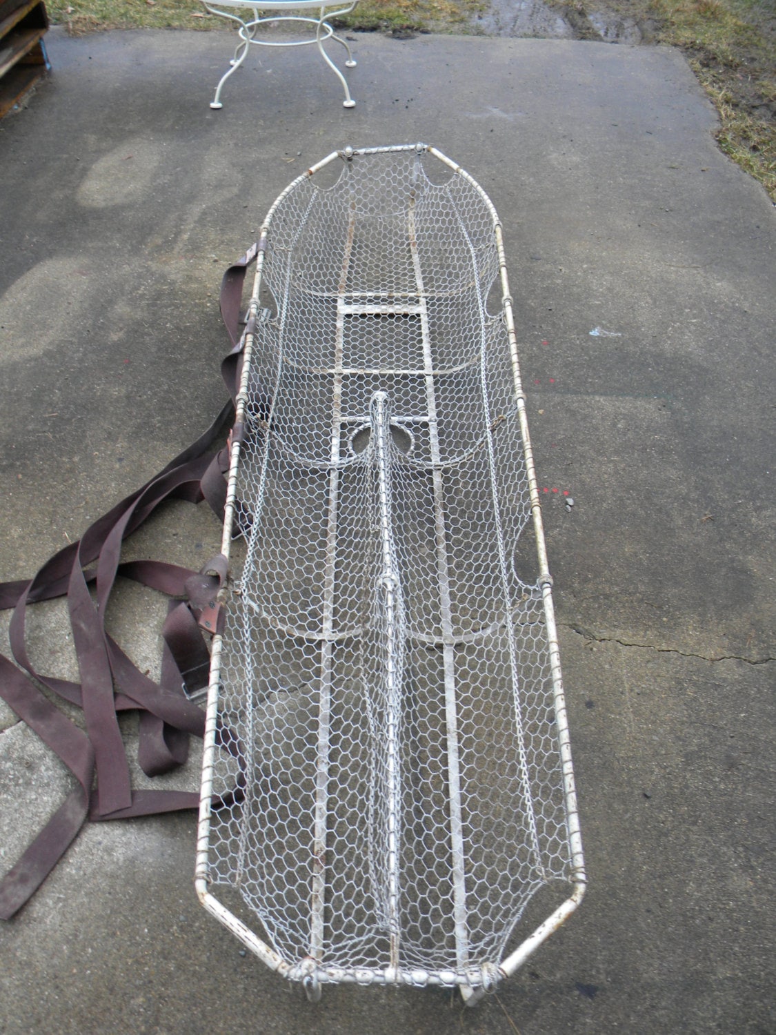 great shape vintage 1970s first aid rescue HELICOPTER LITTER Etsy