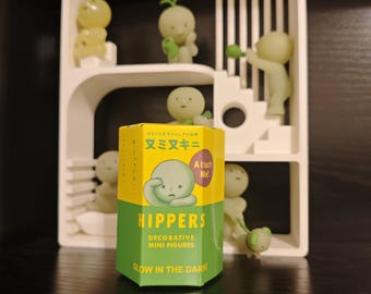 Smiski Hippers Decorative Mini Figures (Glow in the Dark)