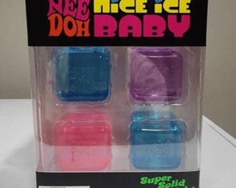 NeeDoh Ice Babies - Paquete de 4