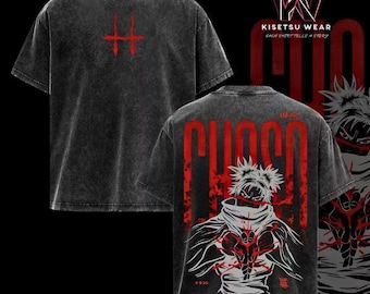 Maglietta anime vintage, streetwear retrò, regalo per gli amanti degli anime