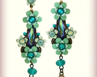 The BRIDGERTON Long Drop Earrings- 207704-1248 Orly Zeelon