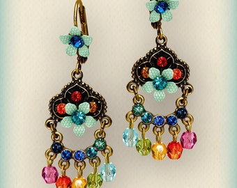 Boucles d'oreilles lustre BRIDGERTON Regency -207715-1201 Orly Zeelon