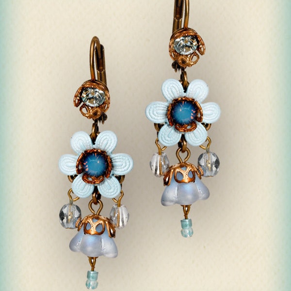 The floral globe earrings 207805-1408 Orly Zeelon