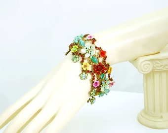 Orly Zeelon The Embroidered Cuff Bracelet