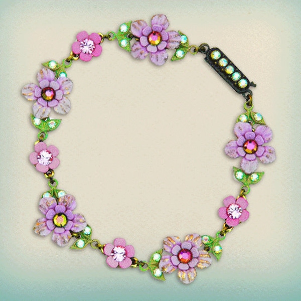 Orly Zeelon Jewelry - The galaxy of flowers bracelet