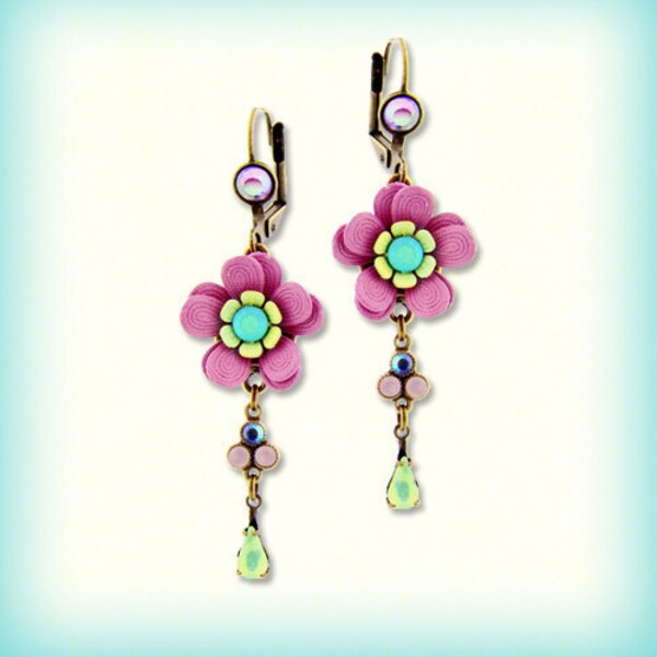 Orly Zeelon Jewelry - The Multi Petaled Floral Earrings