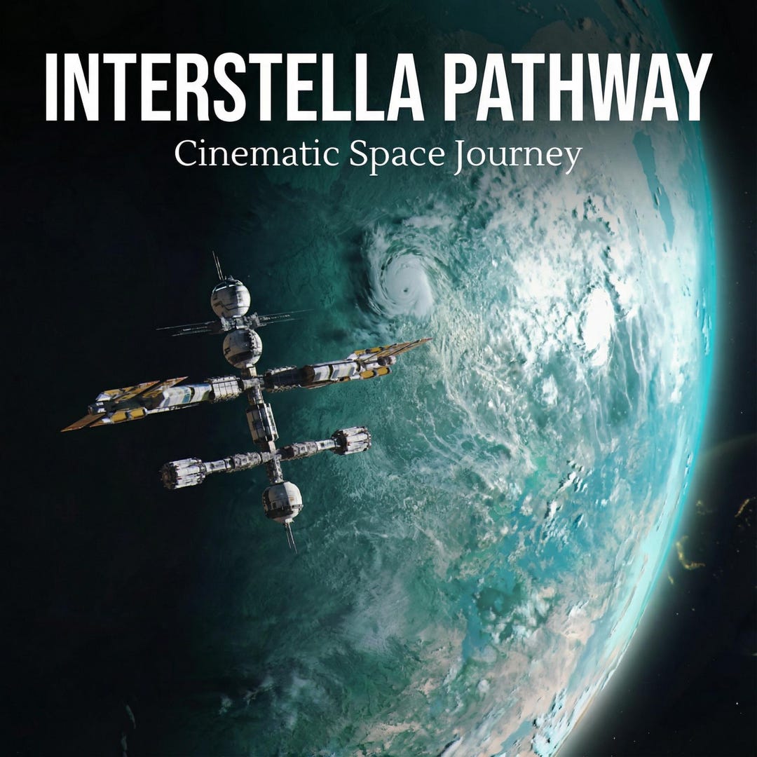 Interstellar Pathway | 4K Cinematic Screensaver | 4-pack Set | Windows ...