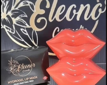 Hydrogel Lip Mask: Moisturizing Collagen Sheets, Anti-Aging