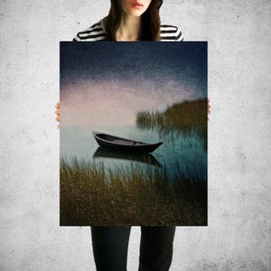 Cape Cod wall art, boat artwork, lake house, wall art, boat canvas art, Cape Cod gifts image 2