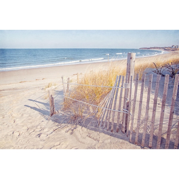 Impresión de la playa de Cape Cod: Corporation Beach, Dennis, MA