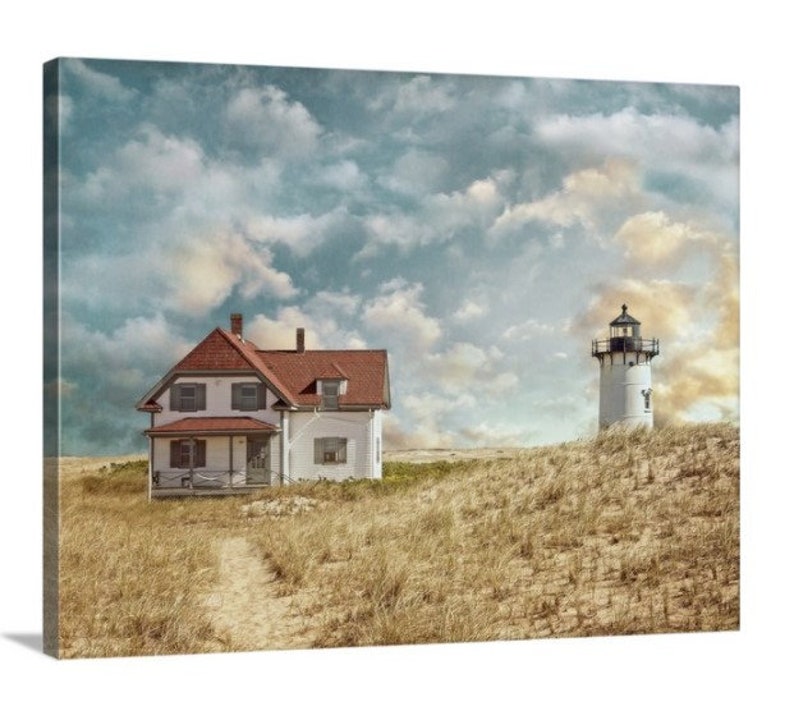 Example of a canvas gallery wrap. Comes with hanging hardware attached. Ships to USA only.