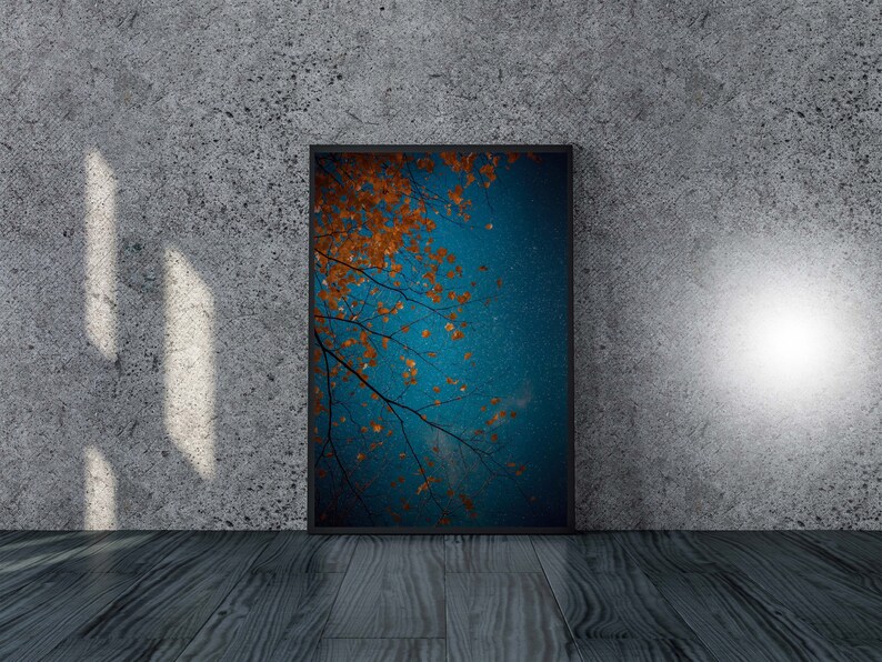 Navy Blue Wall Art Navy Wall Art 8x12 Dark Blue Wall Art Etsy