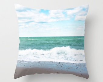 beach pillow cover, Cape Cod, Sandy Neck Beach beach decor, coastal decor