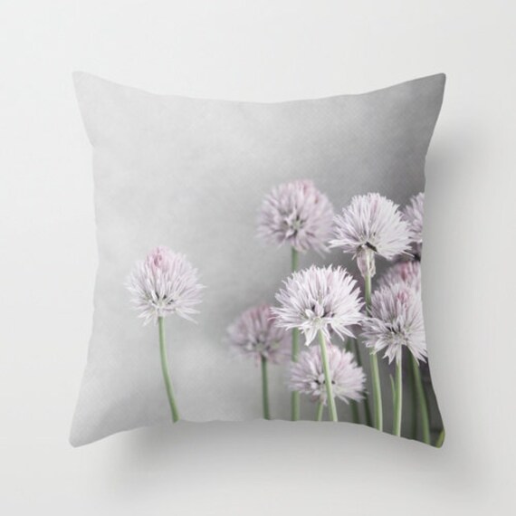 lavender green pillow lavender gray pillow lavender floral Etsy