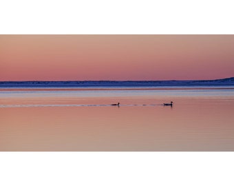 Cape Cod Art, Chatham Wall Art, minimalist coastal art, Cape Cod sunrise, Cape Cod prints