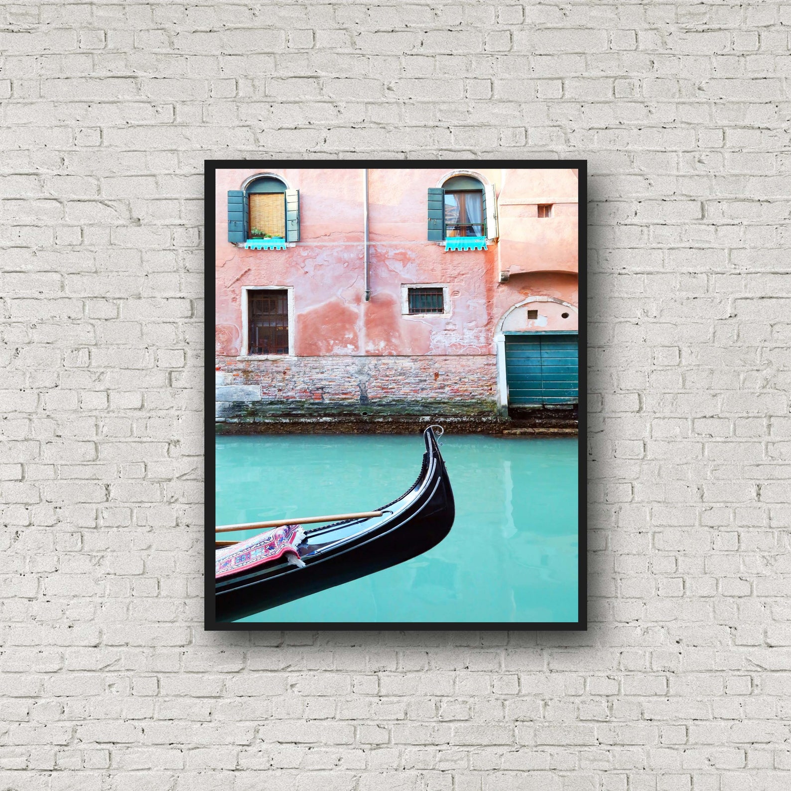 Venice Photography Venice Wall Art Aqua Wall Art Venice Etsy