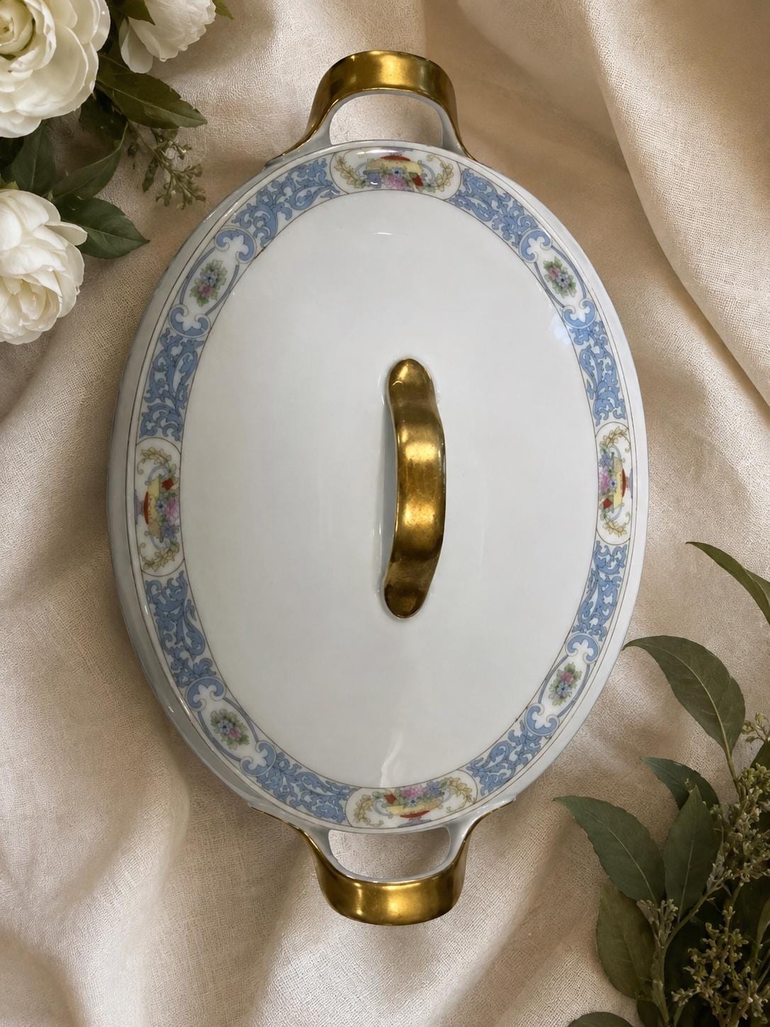 Hutschenreuther Blue Floral China - Etsy