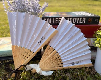 abanicos de papel personalizados