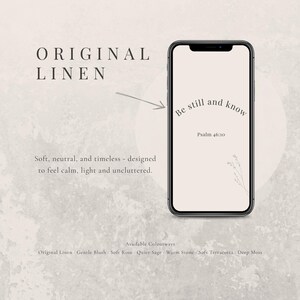 Be Still and Know Phone Wallpaper | Psalm 46:10 Digital Download