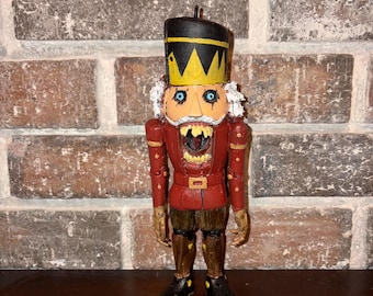Krampus inspired nutcracker
