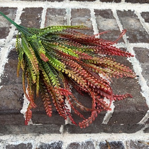 Large Brown Seeded Fern/Bead Grass Spray, 49 Leaves( sold as a pack of 12, sold as a pack of 48, and sold as a pack of 96)
