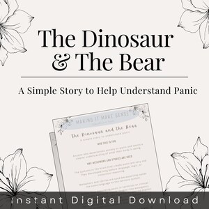 The Dinosaur and the Bear | Panic Attack Education Guide | Understand Anxiety & Nervous System