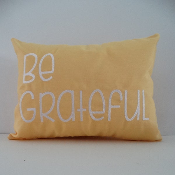 Grateful Pillow Etsy