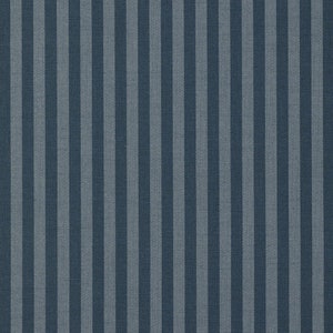 Sunbrella Denim Blue Striped Pillow Cover: Water & Fade Resistant