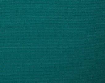 Sunbrella Canvas Teal Pillow Cover: Indoor Outdoor Decor
