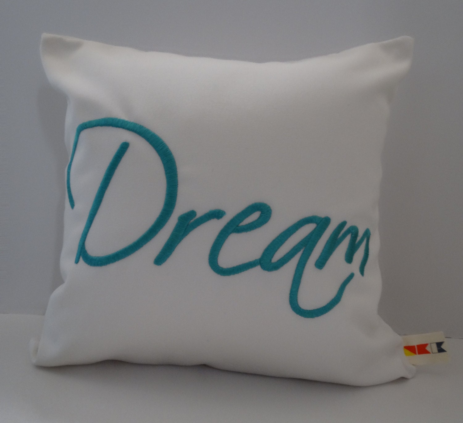 Pillow Cover Dream Pillow Sunbrella Pillow Embroidered Etsy