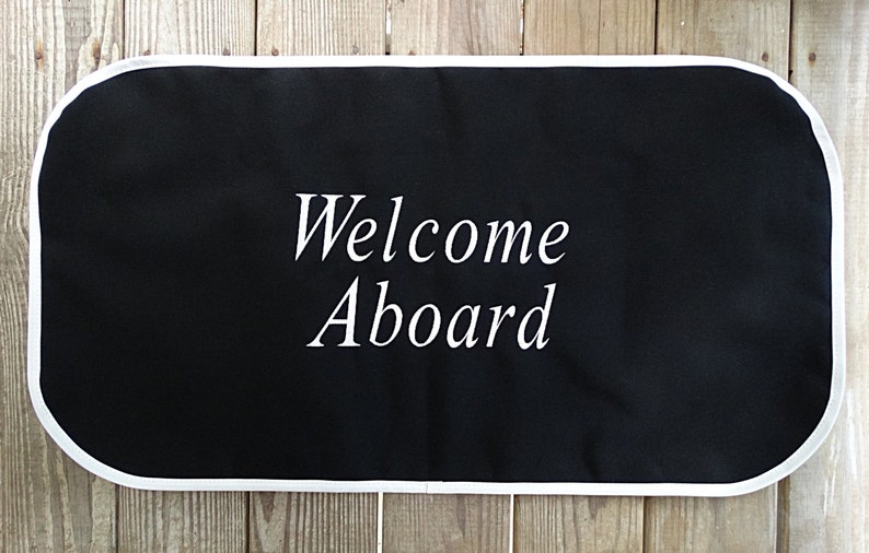 Sunbrella Aboard Boat Mat Canvas Mat Non Etsy