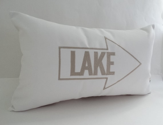 Lake Pillow Cover Sunbrella Indoor Outdoor 12 X Etsy