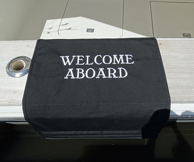 Aboard Gunwale Boarding Mat Custom Boat Mat Etsy